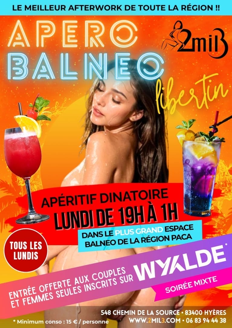 Le meilleur afterwork de la région PACA au 2mil3 tous les lundis !